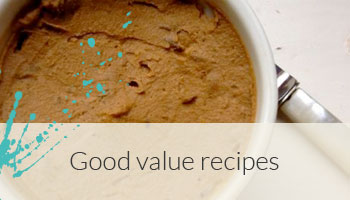 Good value recipes